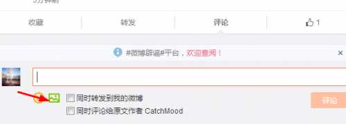 新浪微博网页版怎么发评论?