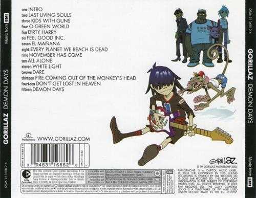 Gorillaz《DemonDays》欧版[WAV+CUE]