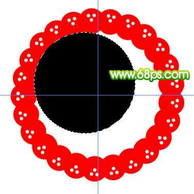 Photoshop 一款非常可爱的花边相框