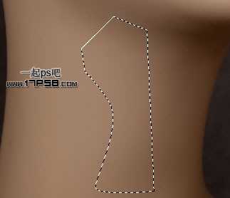 photoshop将美女模特头像制作成破裂的雕像效果教程