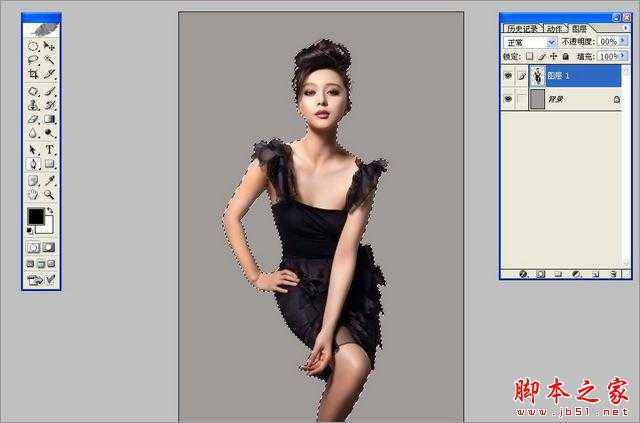 photoshop为美女图片调制出个性时尚商业照片特效