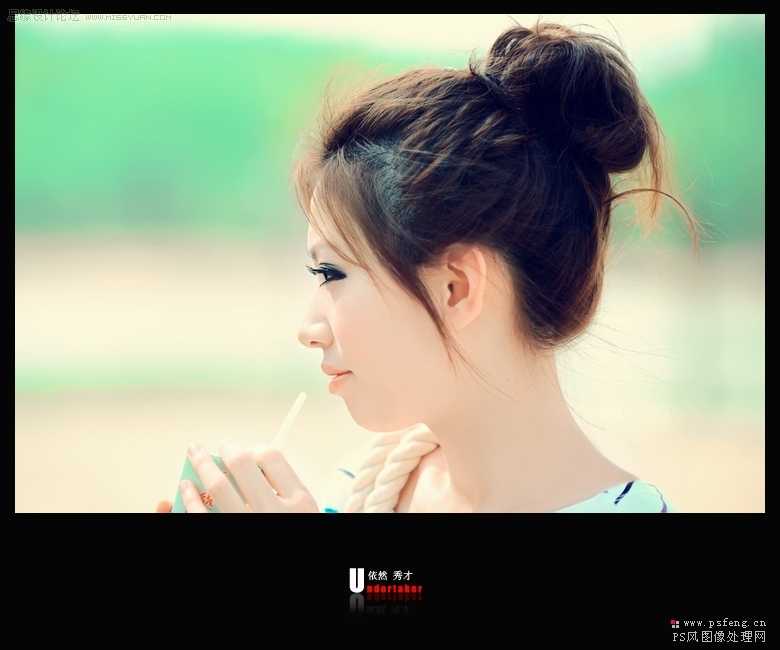 Photoshop调出漂亮MM糖水色调教程